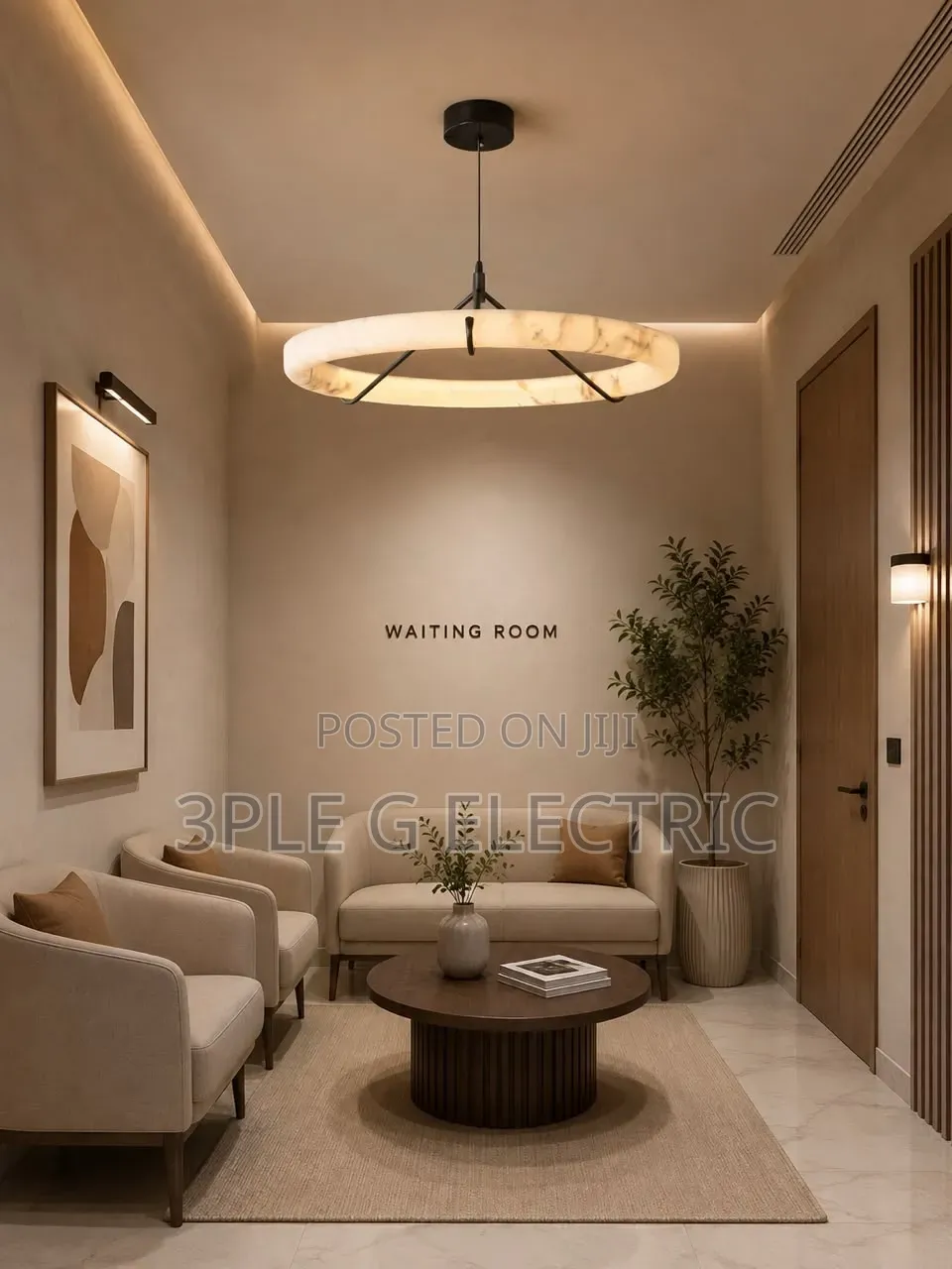600mm Mable Chandelier