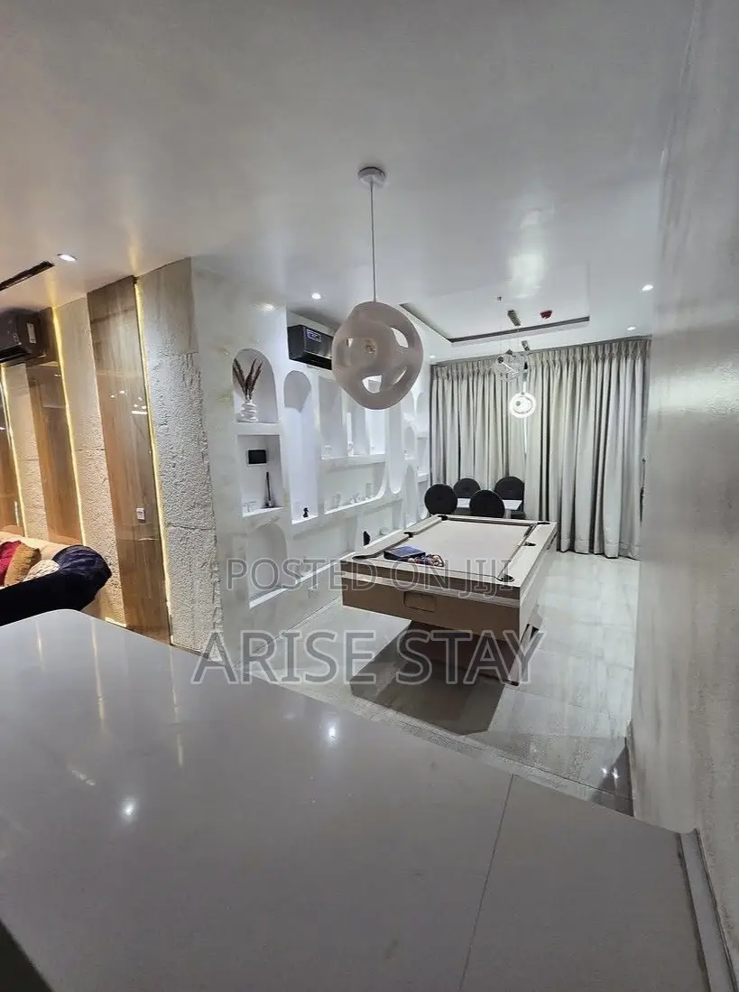 2-Bedroom Waterfront Apartment With Pool & Ps5 | Lekki Phase 1