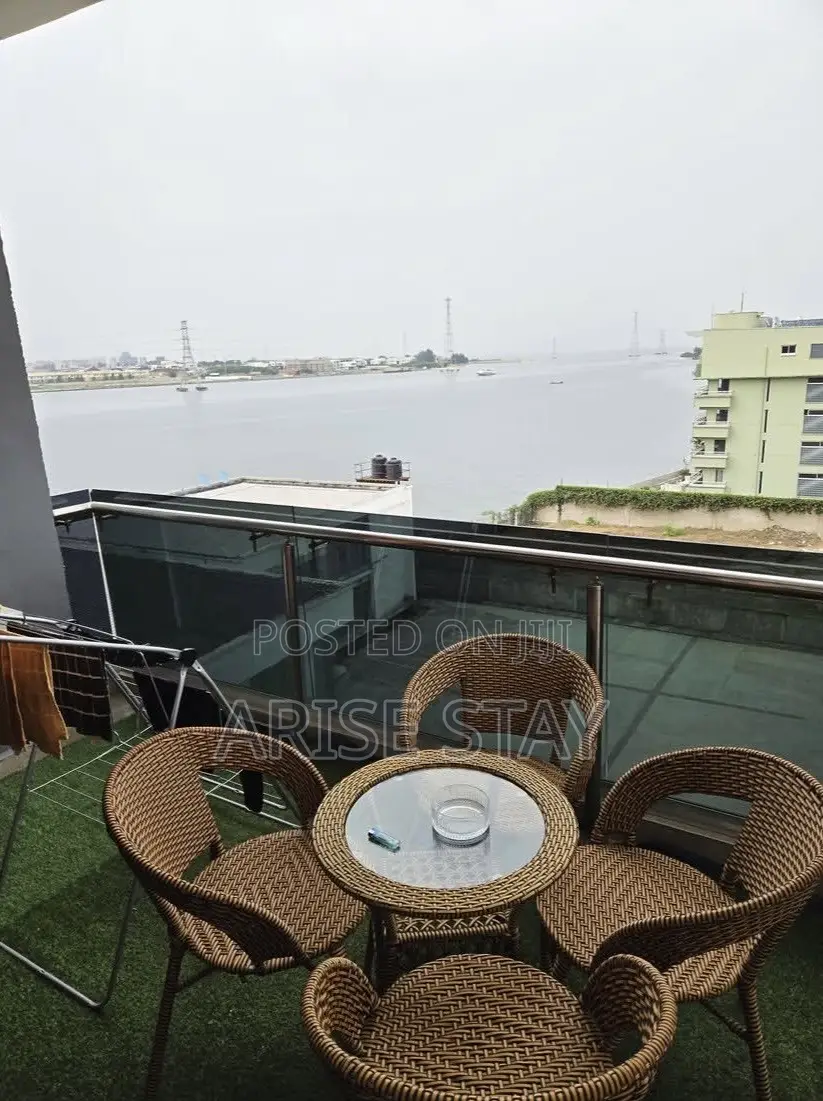 2-Bedroom Waterfront Apartment With Pool & Ps5 | Lekki Phase 1