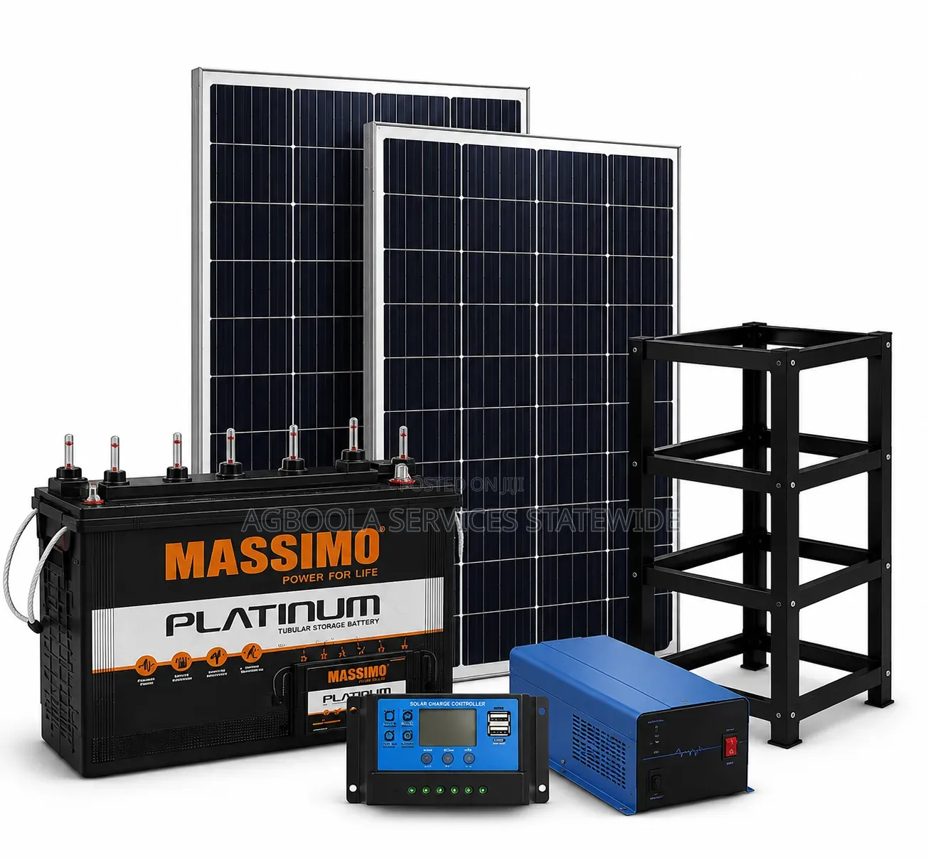 1.5KVA Inverter Solar System + 1 Battery Massimo
