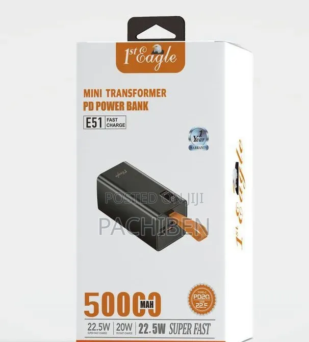 1st Eagle 50,000 Mah Powerbank