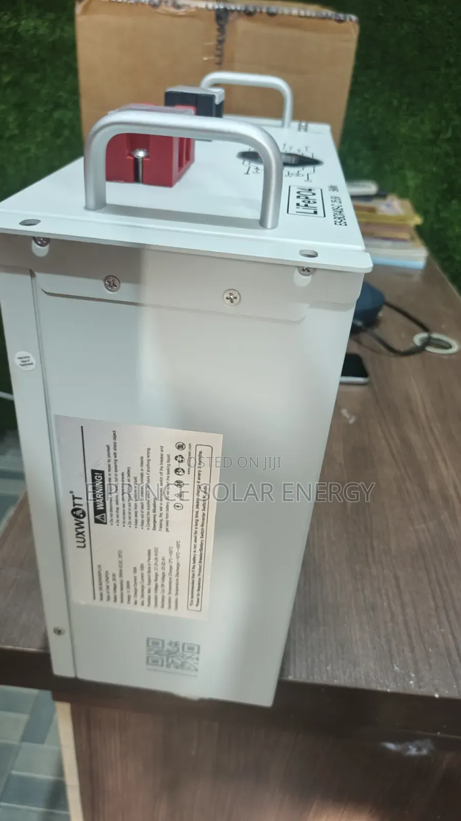 5kwh 24v Lux Watts Lithium Iron Battery