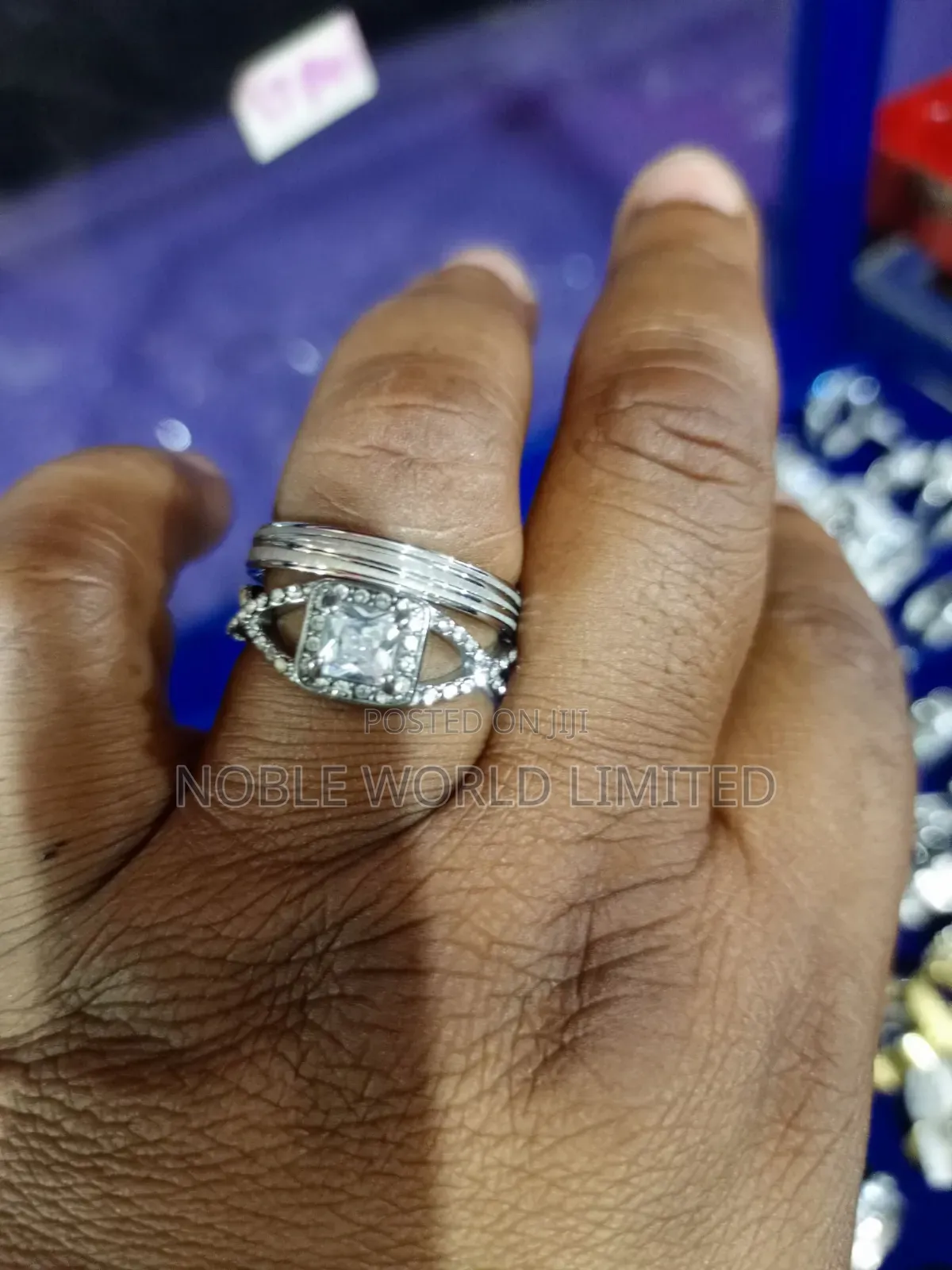 Silver Wedding Rings for Plus Size Women( Size 12)