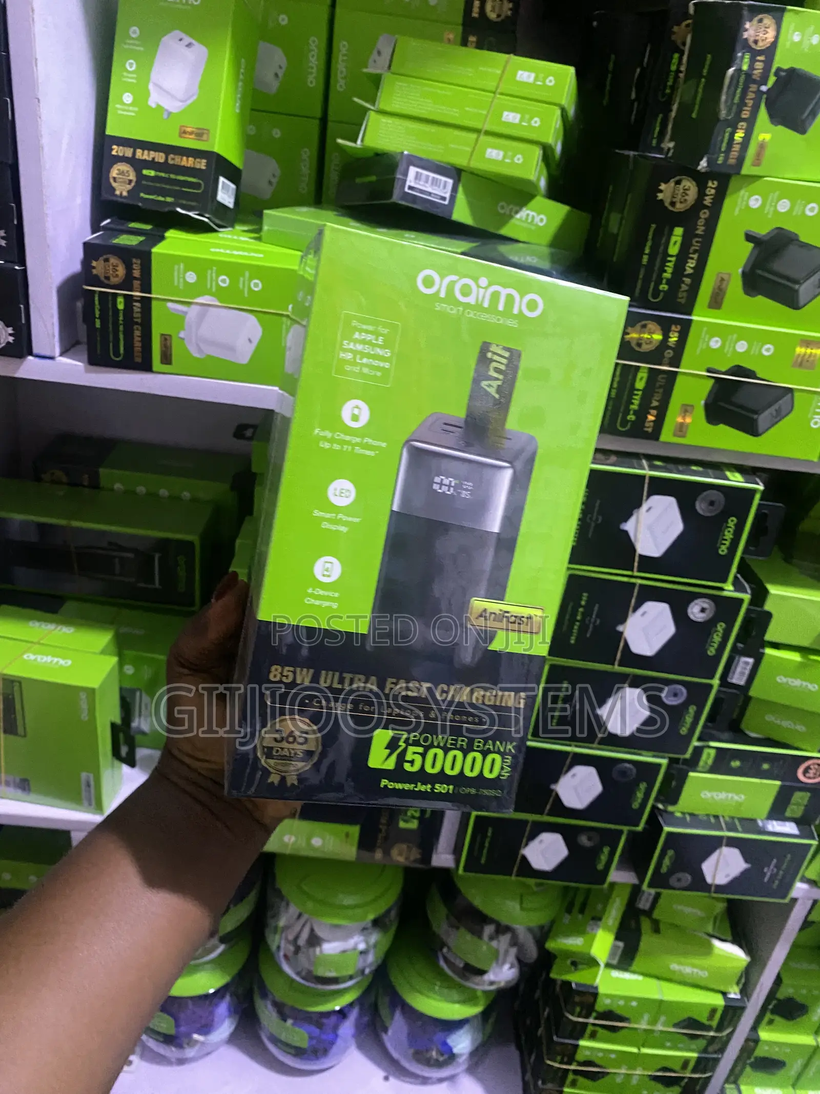 ORAIMO 50000mAh 85watts Powerbank