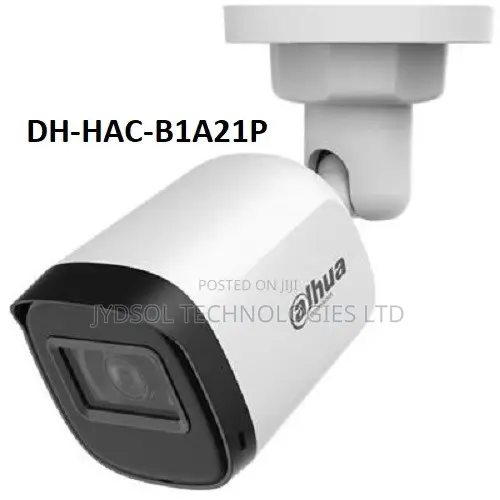 Dahua 2MP HDCVI IR Bullet Camera - DH-HAC-B1A21P Outdoor CCTV Camera