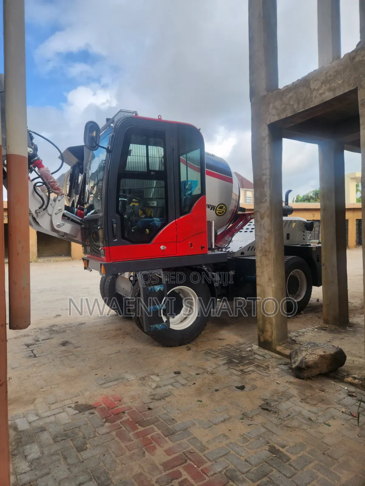 Heavy Duty Mobile Concrete Mixer Machine