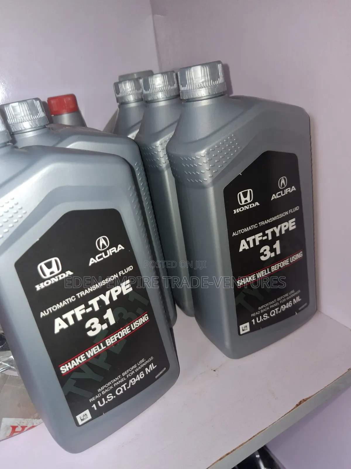 Honda and Acura Genuine Premium Transmissions Oil ATF-Type 3.1