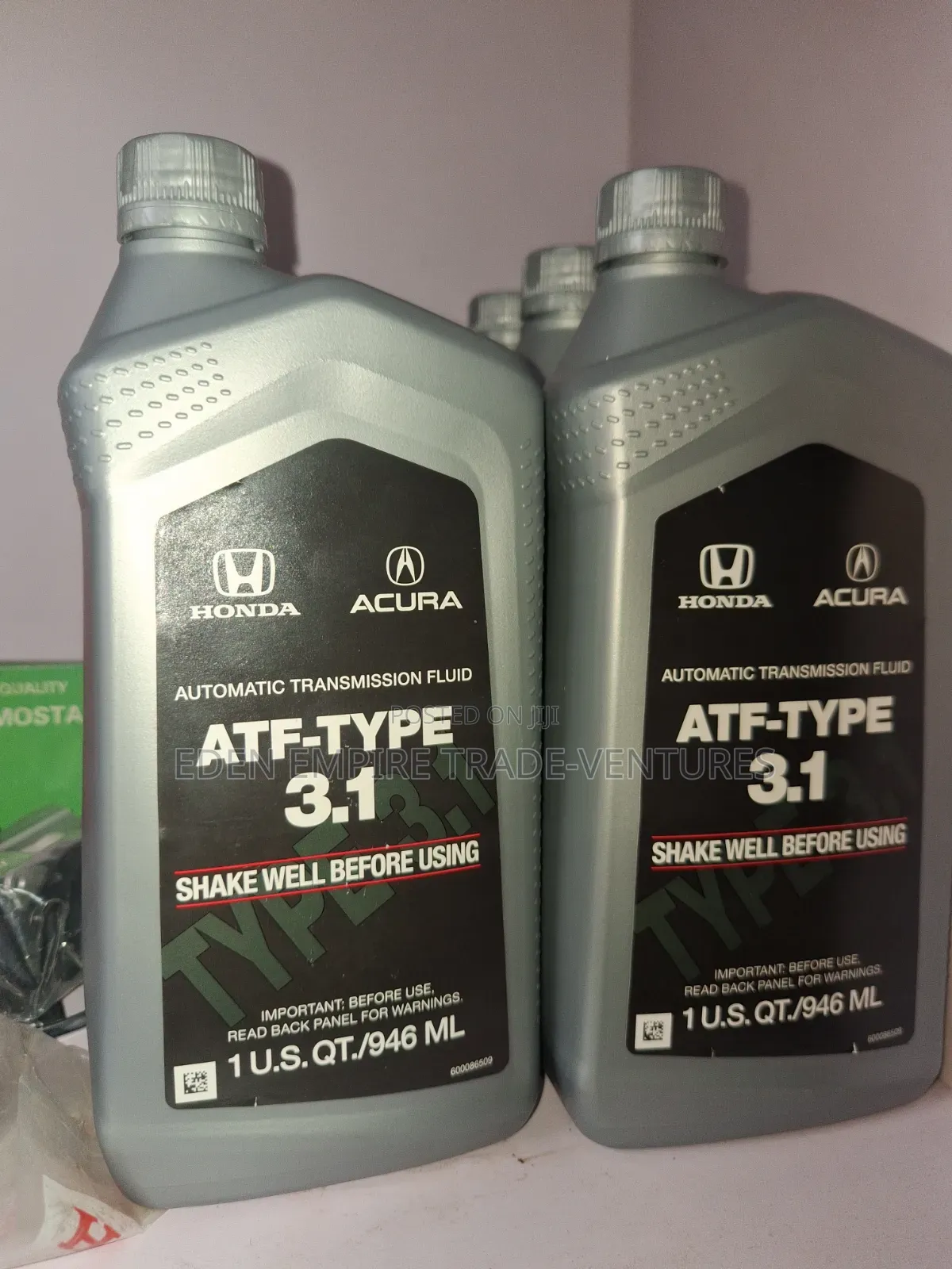 Honda and Acura Genuine Premium Transmissions Oil ATF-Type 3.1