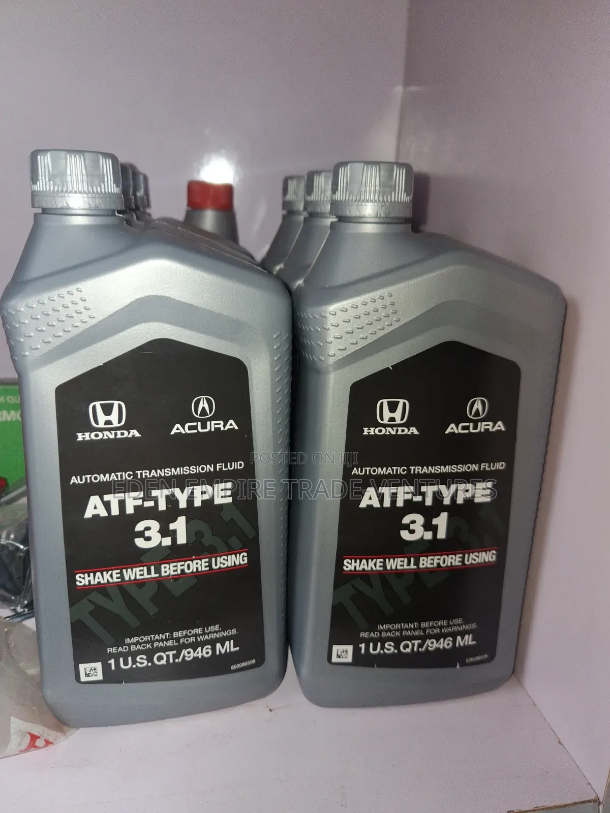 Honda and Acura Genuine Premium Transmissions Oil ATF-Type 3.1