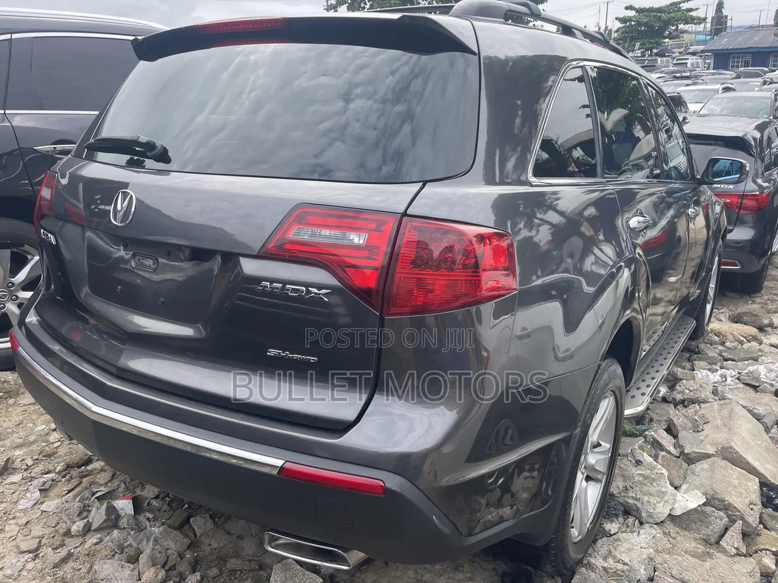 Acura MDX Advance Package SUV AWD (3.7L 6cyl 6A) 2011 Gray