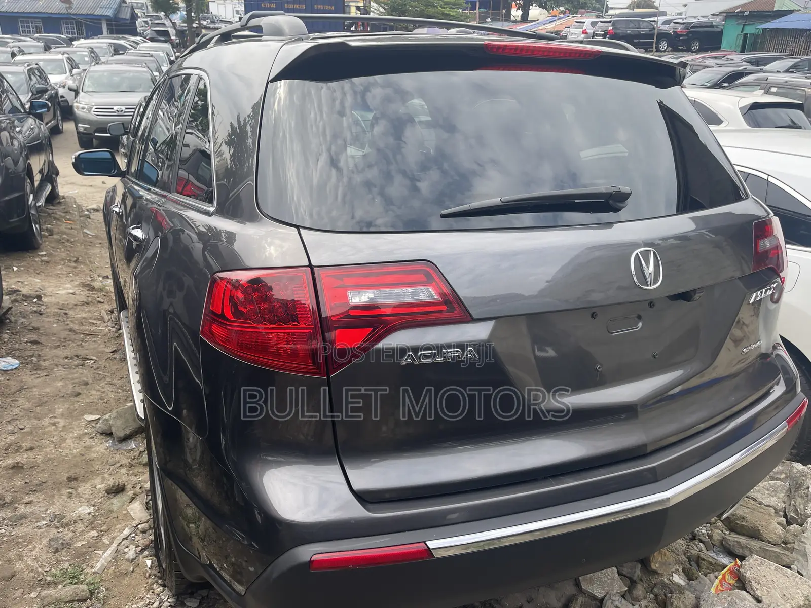 Acura MDX Advance Package SUV AWD (3.7L 6cyl 6A) 2011 Gray
