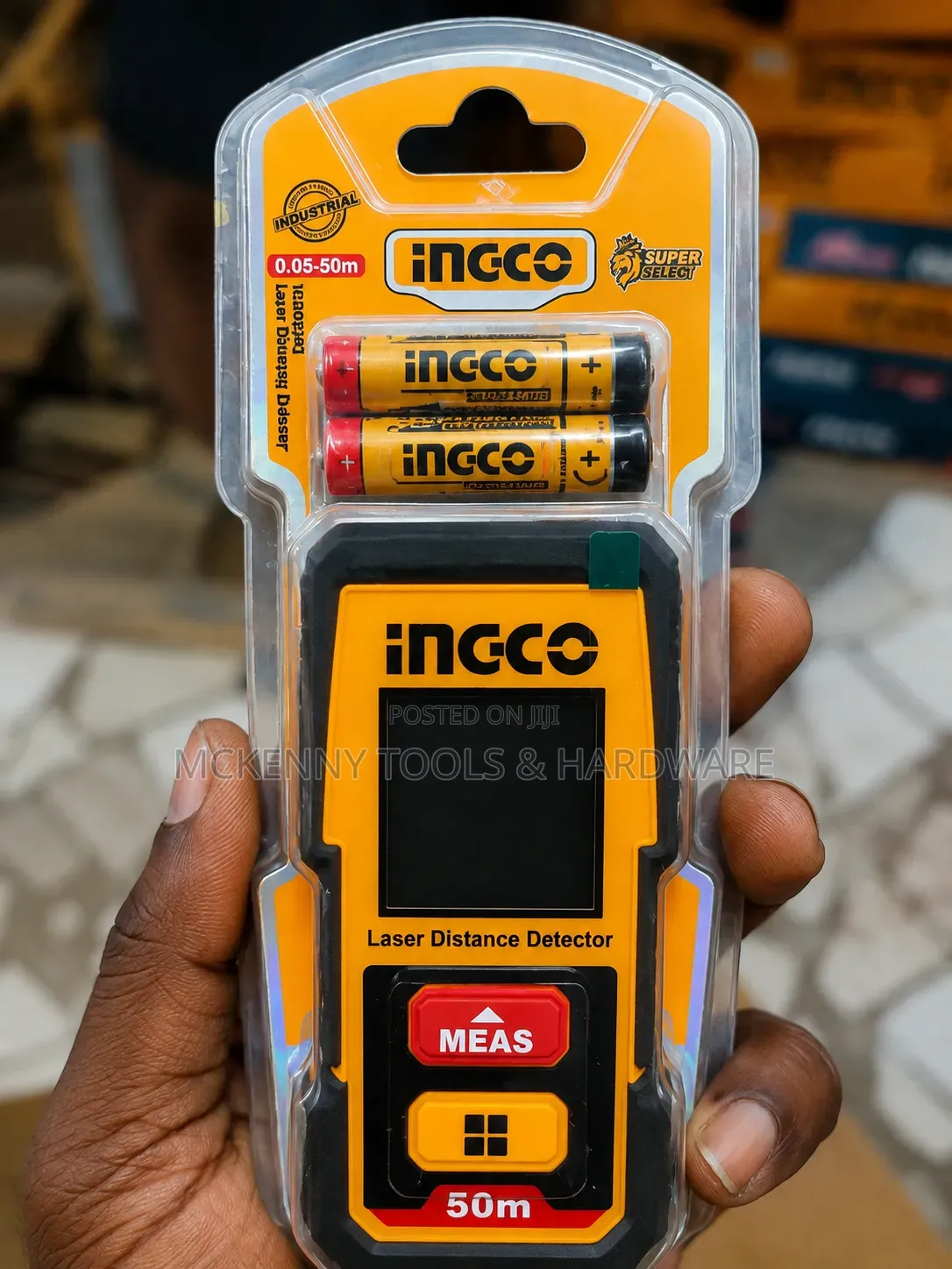 INGCO Laser Distance Meter 50m – Original & Accurate