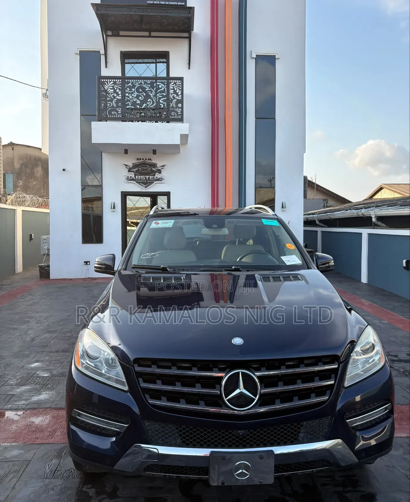 Mercedes-Benz M Class 2015 Blue