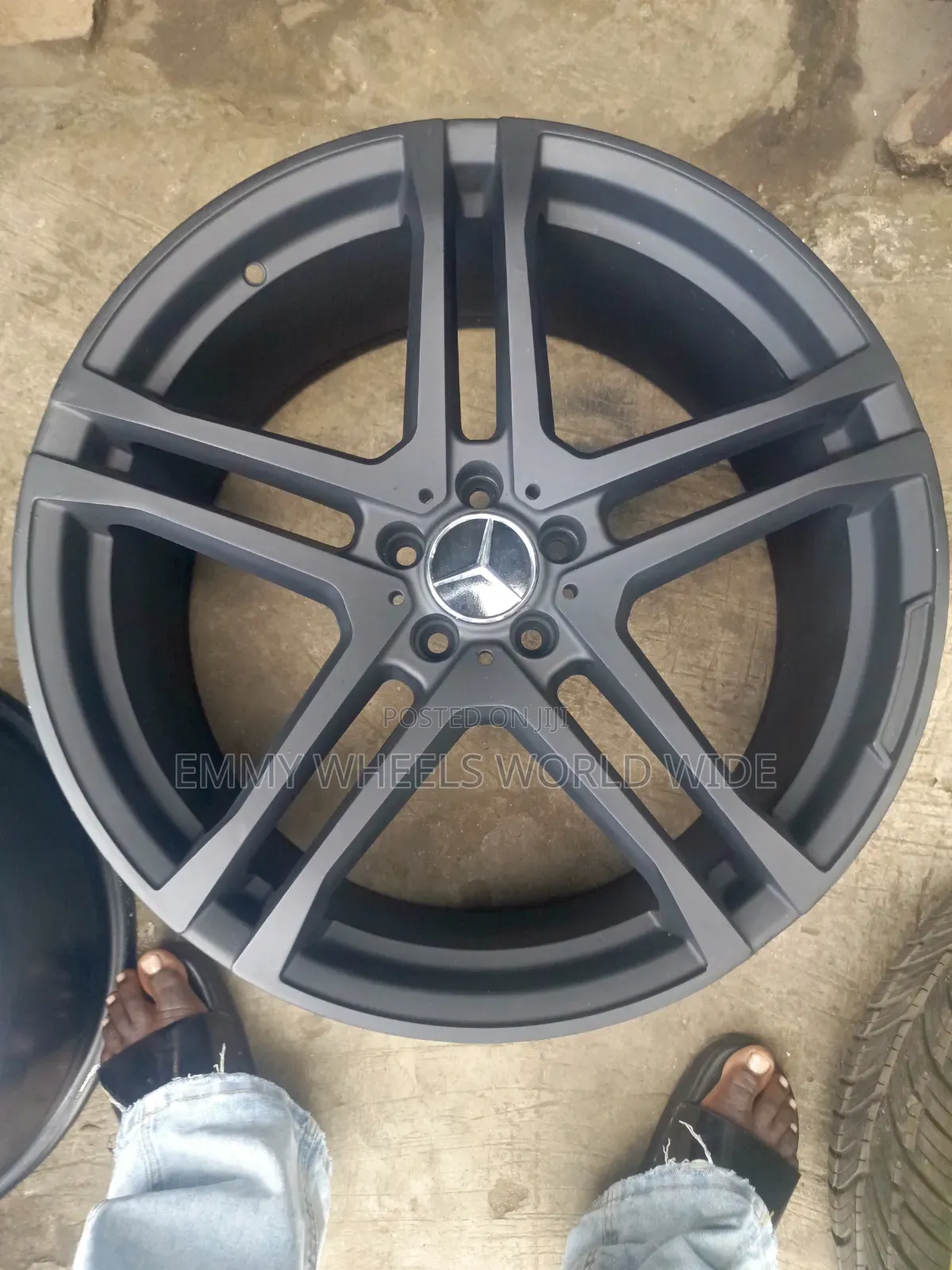 21inch for M/Benz Matt Black 5open Finger Available in Stock