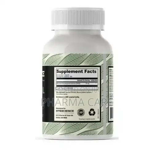 Dhea 25mg Absorption Enhanced 120 Capsules