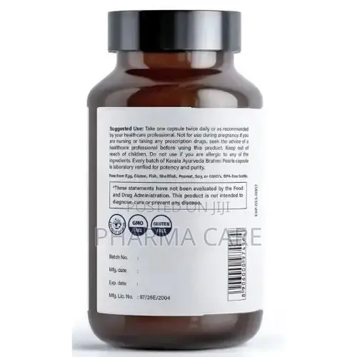 Brahmi Pearls- 60 Soft Gel Capsules