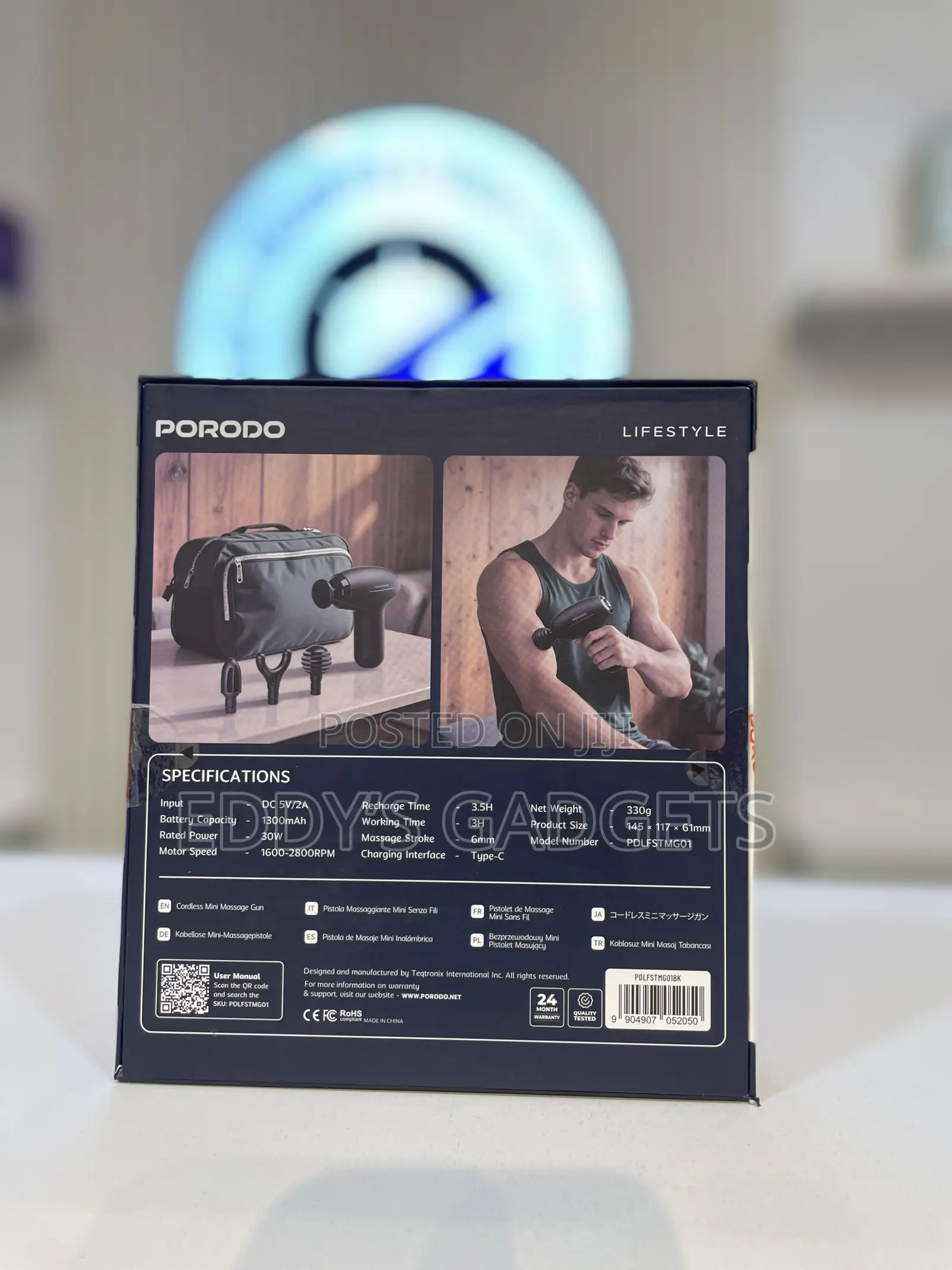 Porodo Cordless Mini Massage Gun