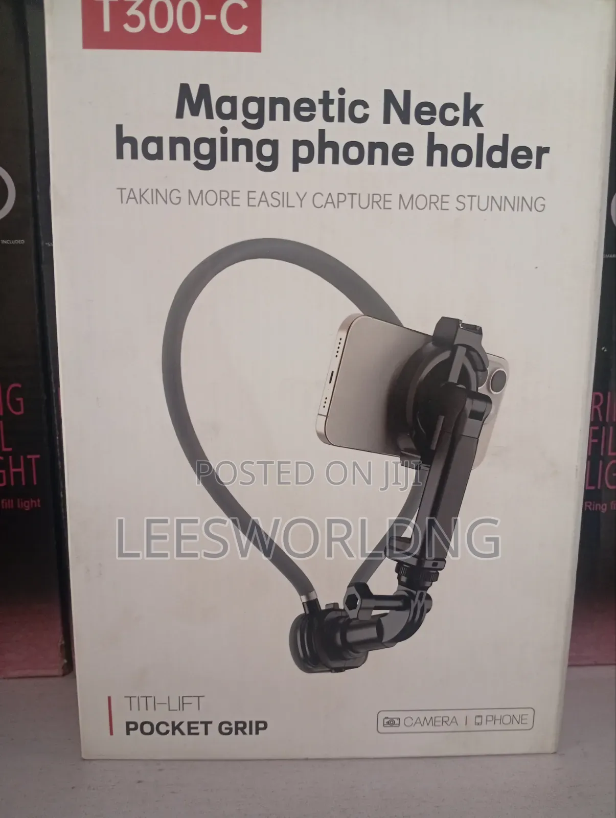 Magnetic Neck Phone Holder