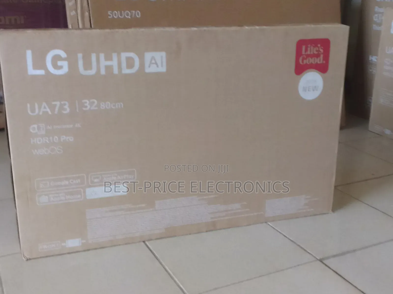 32 Inches LG WebOS Thinq UHD HDR With Full Smart TV Options