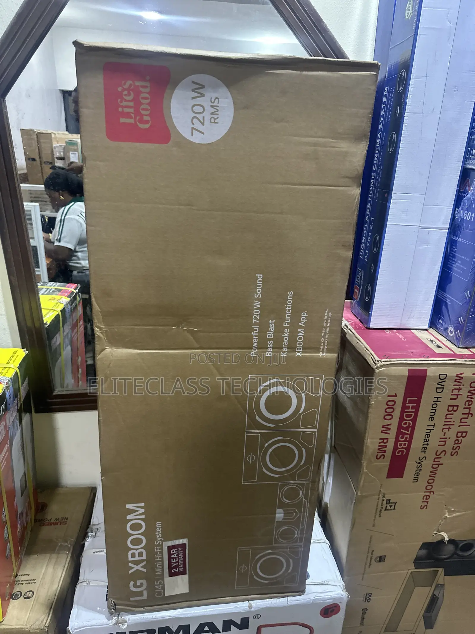 LG Cj45 Xboom 720w Audio System