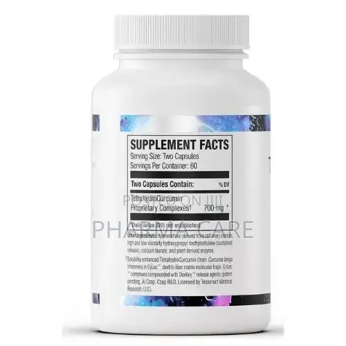 Curcumin 700mg 120 Capsules Tetracumin