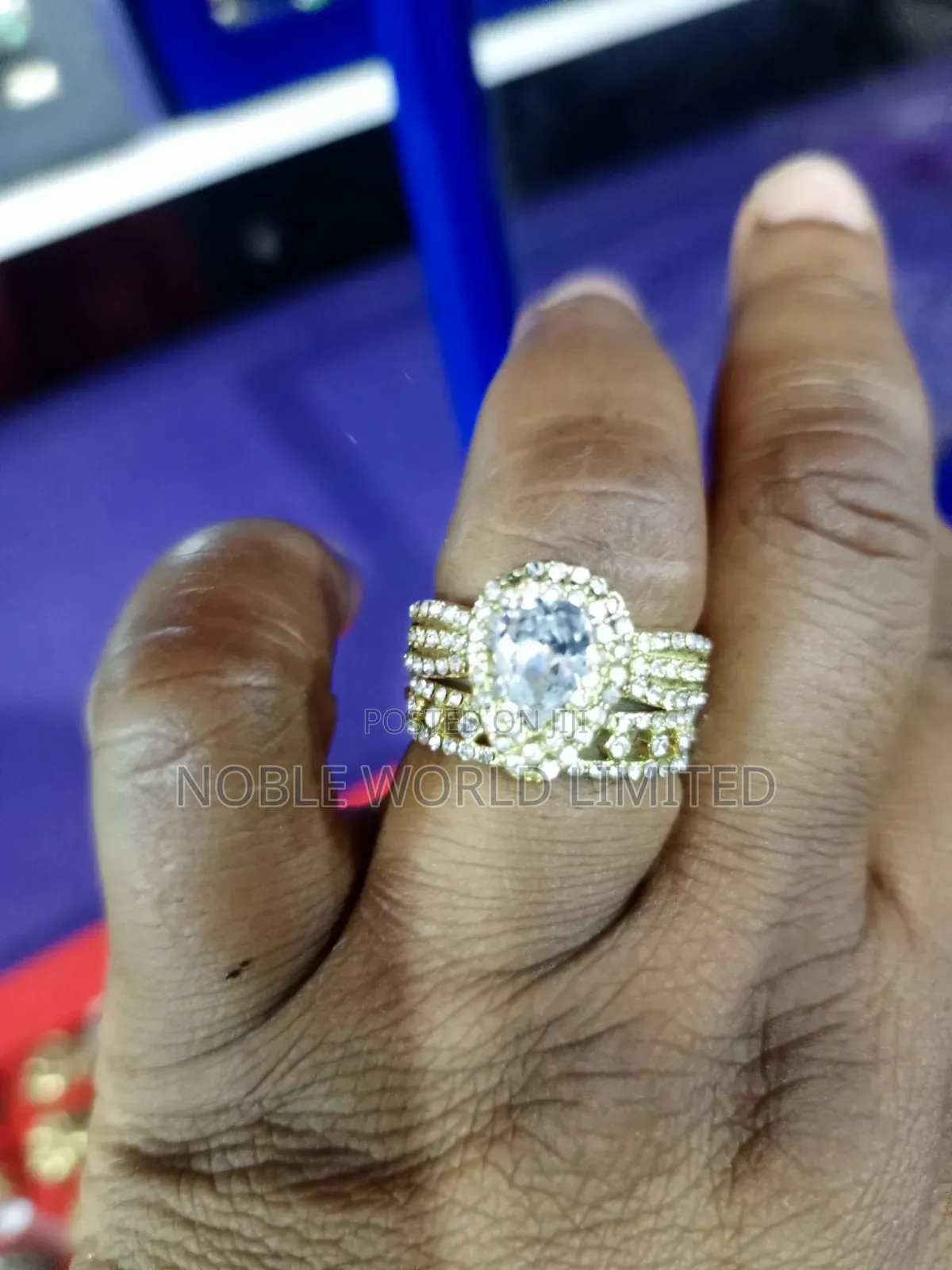 Gold Colour Wedding Rings for Plus Size Women