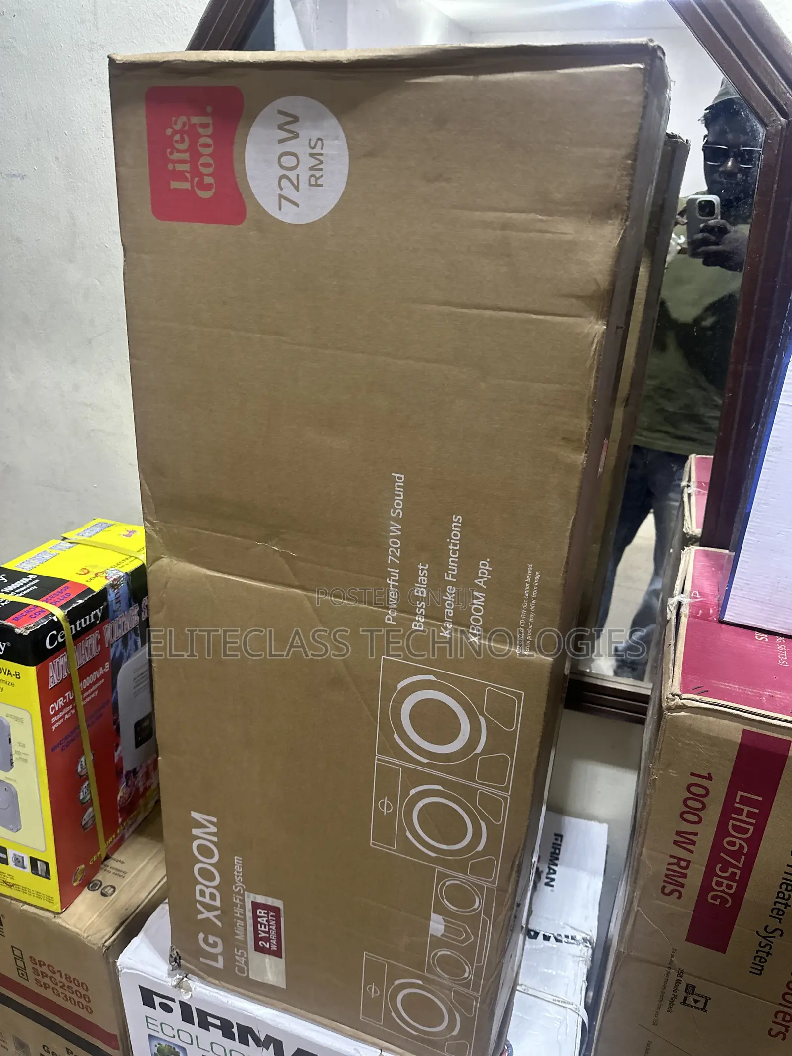 LG Xboom Cj45 Home Audio System 720w