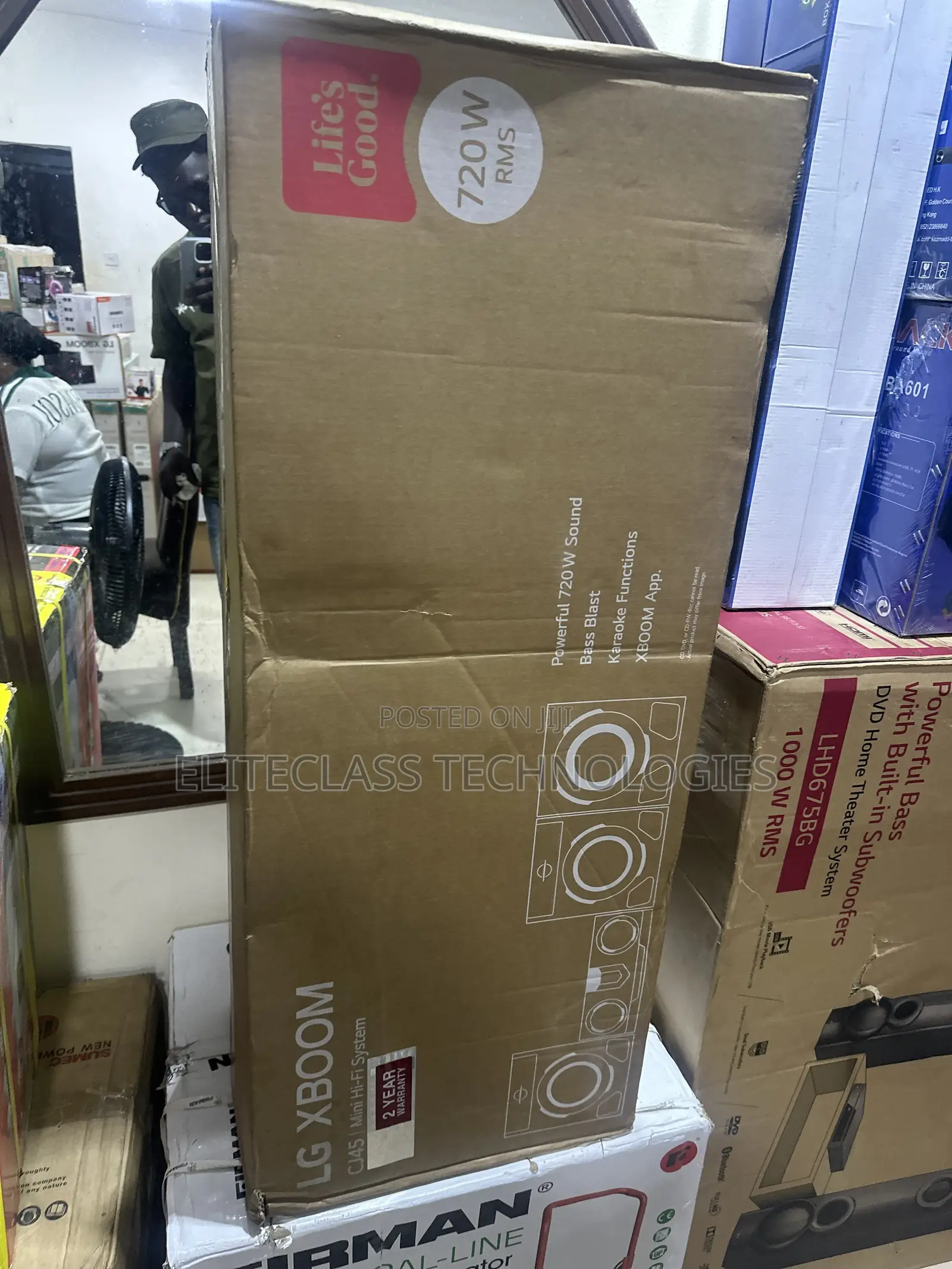 LG Xboom Cj45 Home Audio System 720w