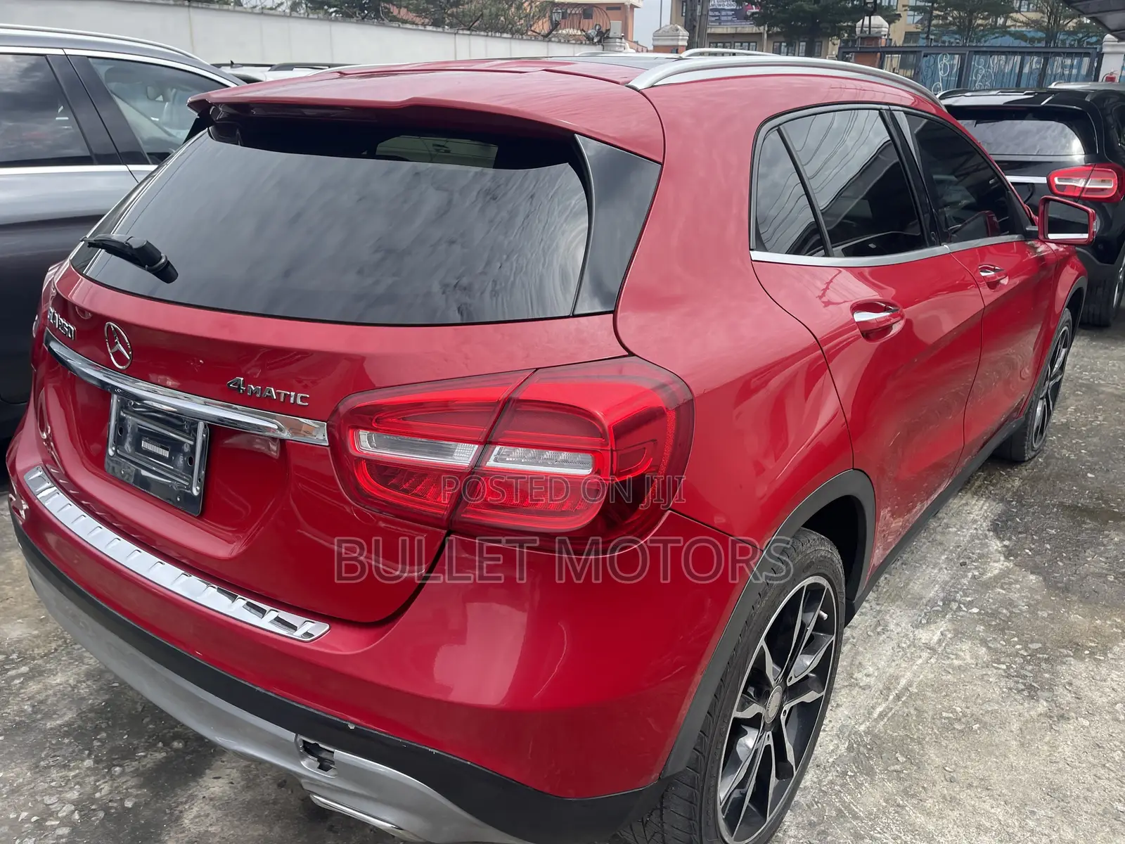 Mercedes-Benz GLA 250 2017 Red