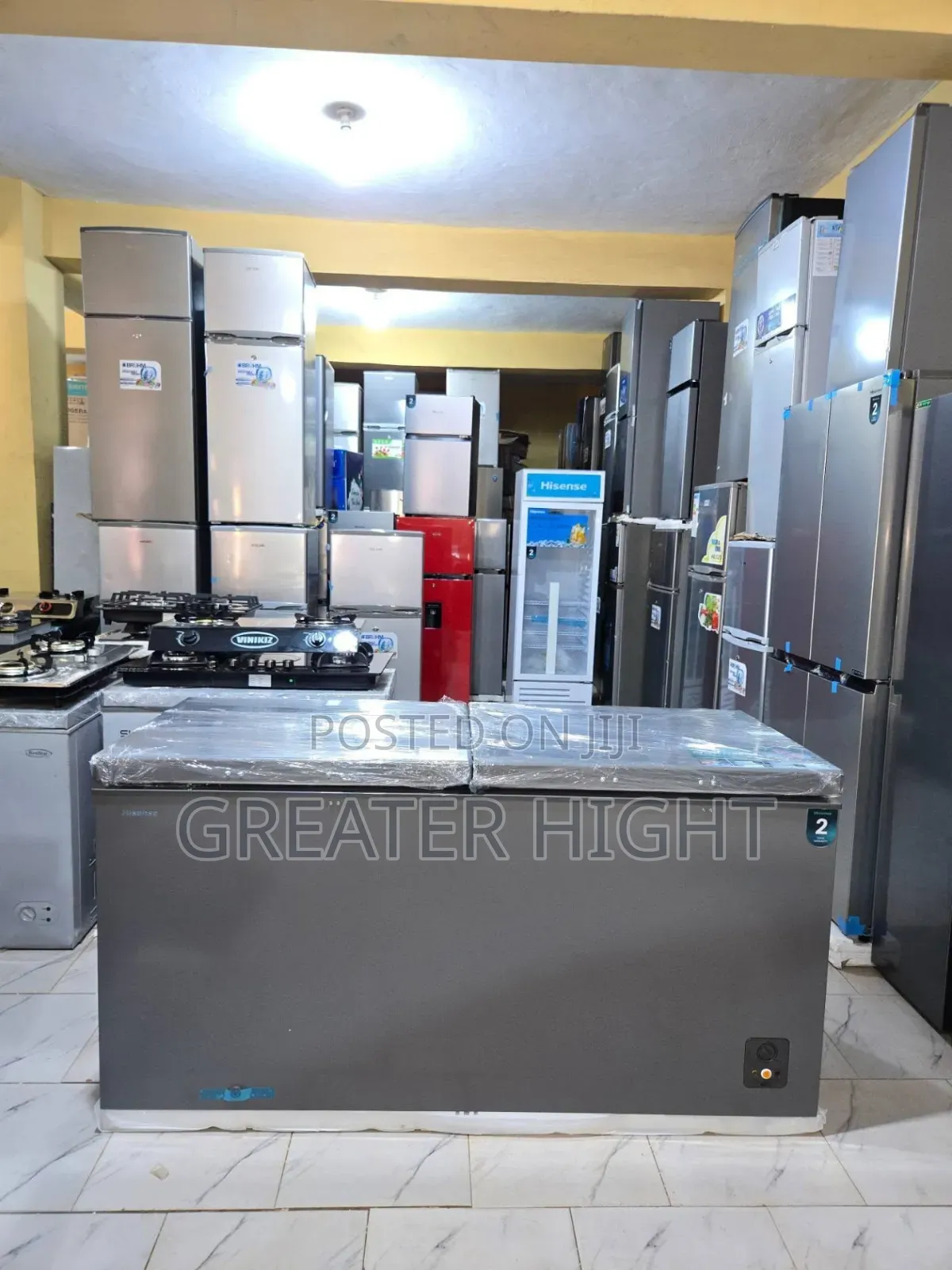 Hisense Chest Freezer 
Model: Fc66dd
Gross Volume: 500l