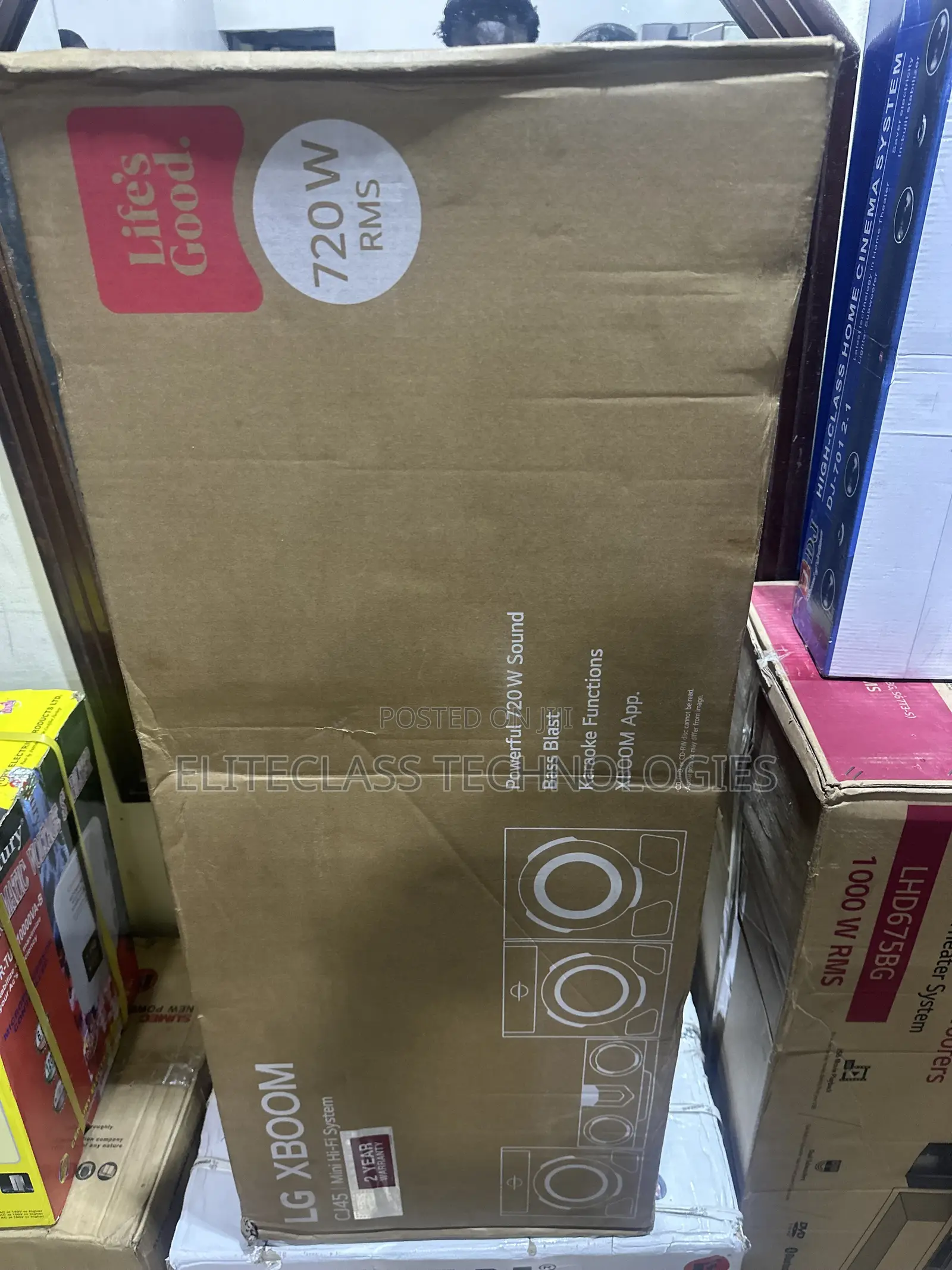 LG Xboom 720w Cj45 Hi-Fi System
