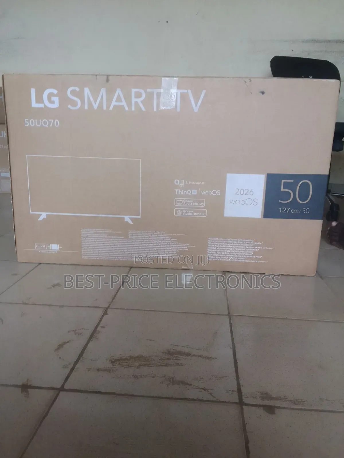 50 Inches LG WebOS Thinq UHD HDR With Full Smart TV Options