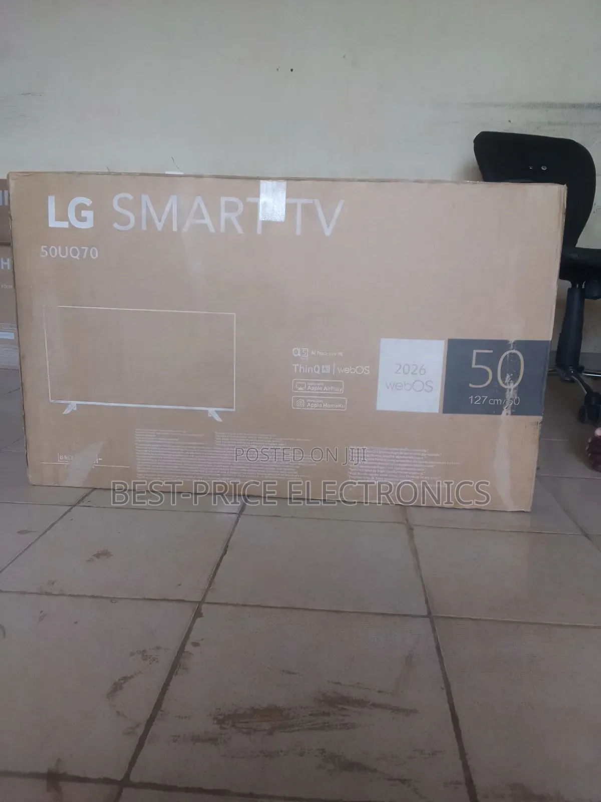 50 Inches LG WebOS Thinq UHD HDR With Full Smart TV Options