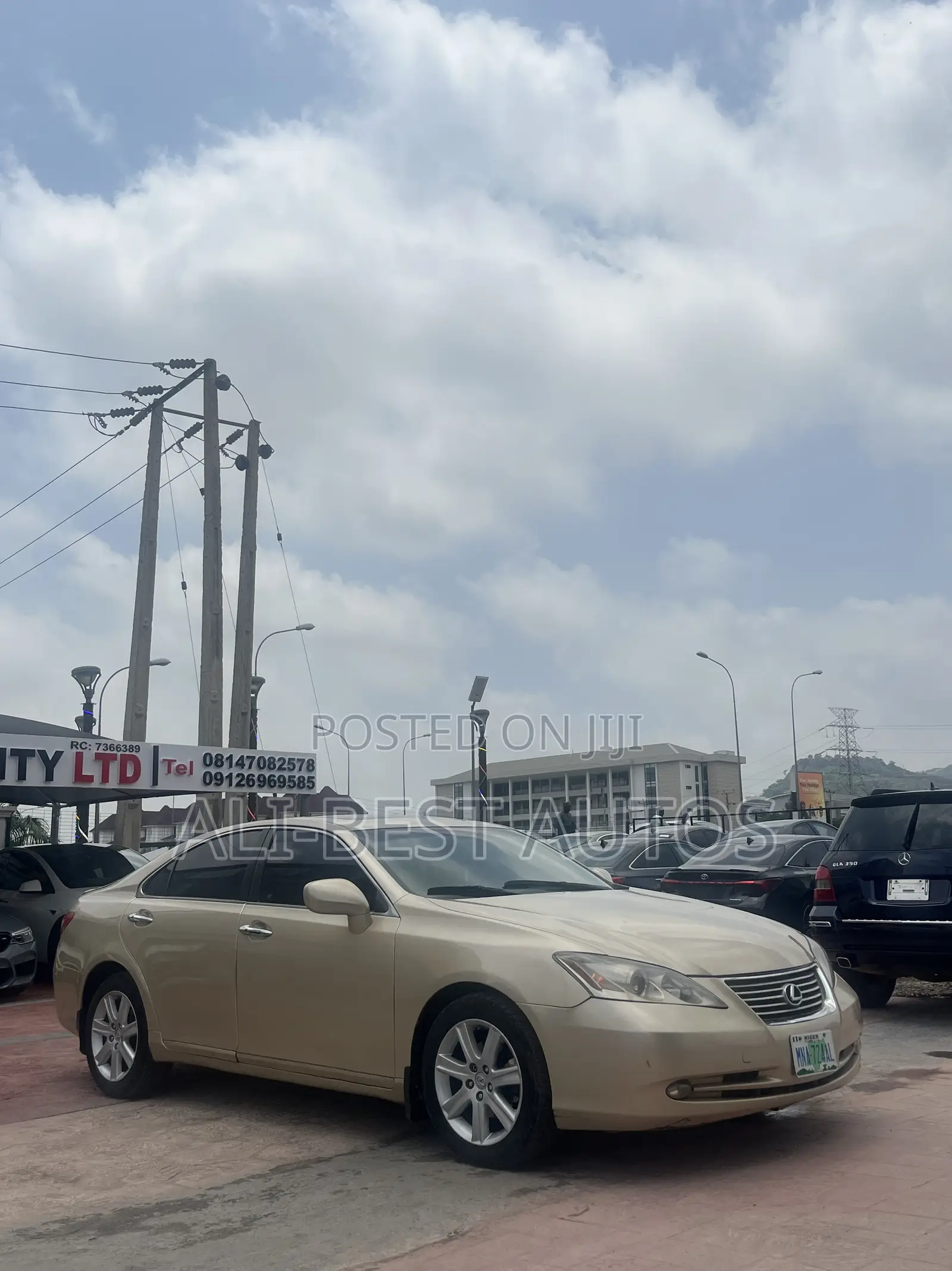 Lexus ES 350 2007 Gold
