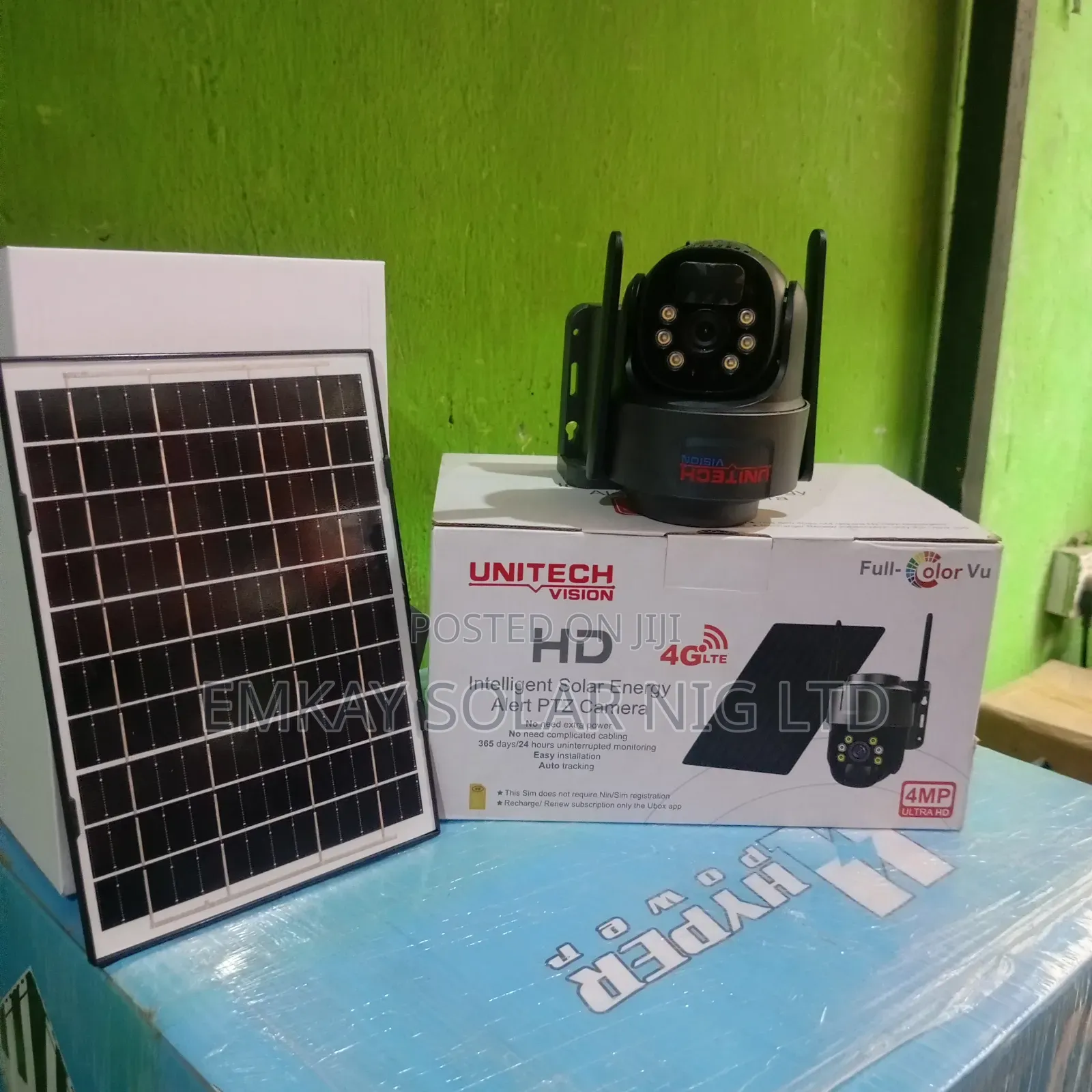 4mp Single Len Solar Camera