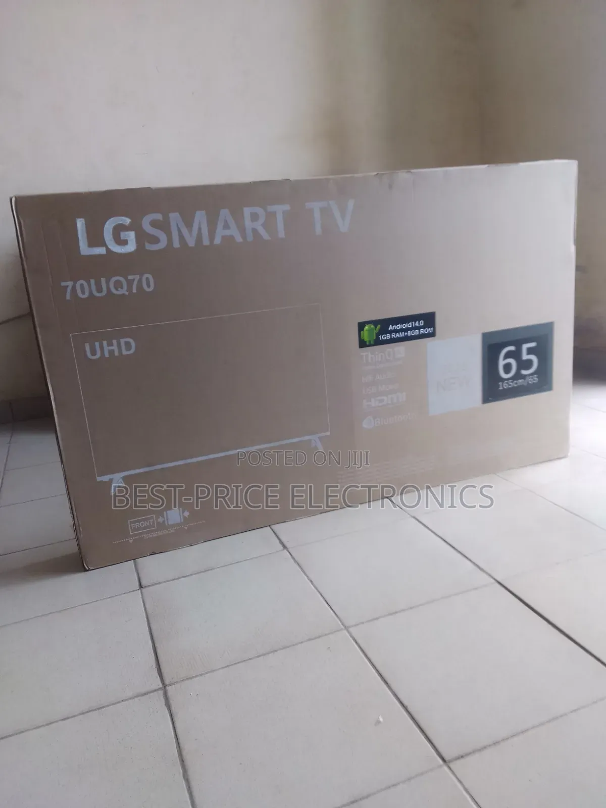 65 Inches LG WebOS Thinq UHD HDR With Full Smart TV Options