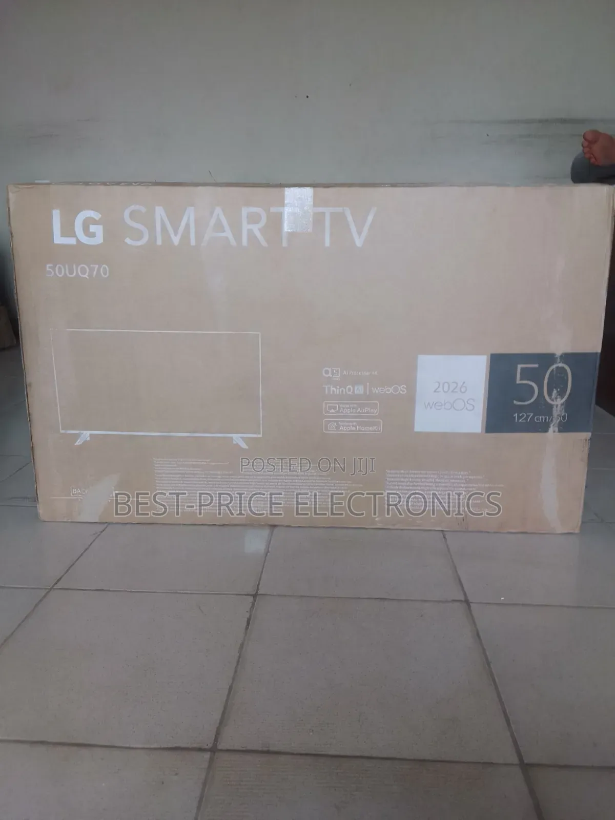 50 Inches LG WebOS Thinq UHD HDR With Full Smart TV Options