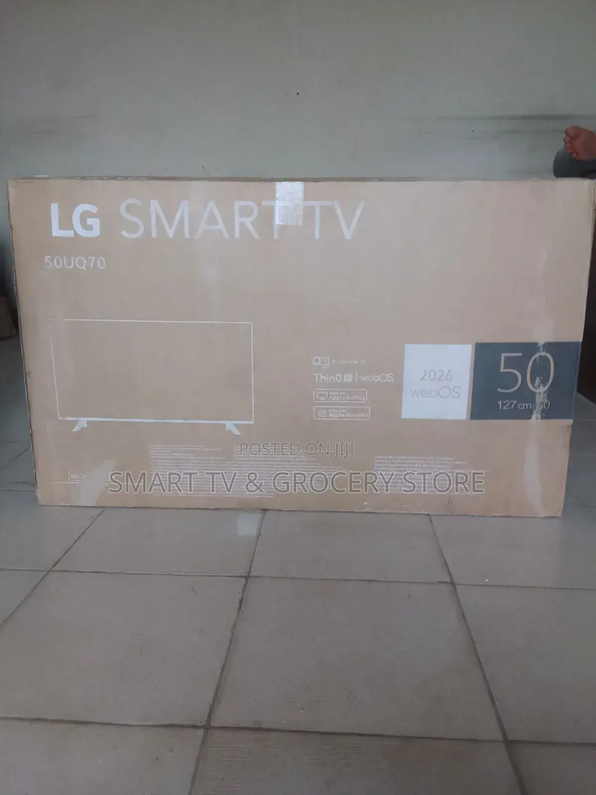 50 Inches LG WebOS Thinq UHD HDR With Full Smart TV Options