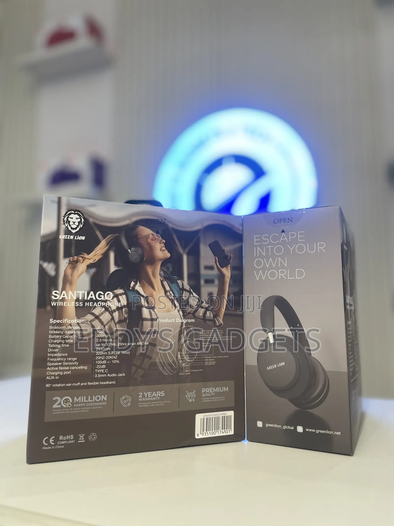 SANTIAGO Wireless Headphone