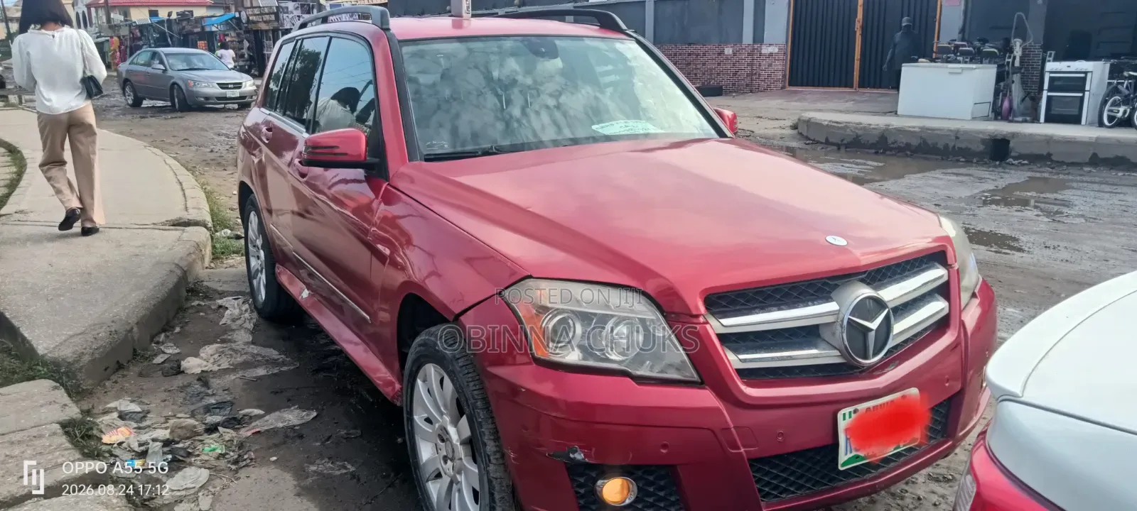 Mercedes-Benz GLK-Class 2010 Red