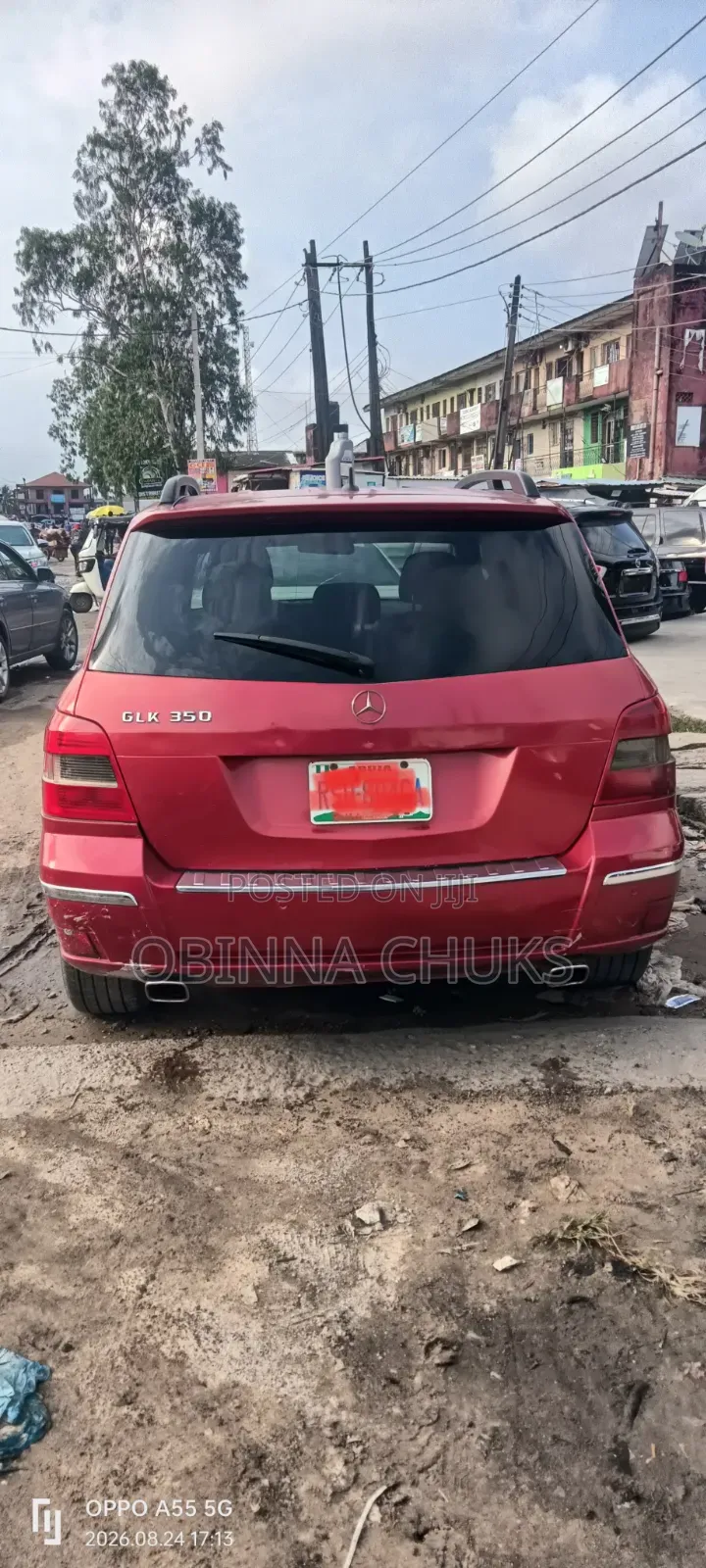 Mercedes-Benz GLK-Class 2010 Red