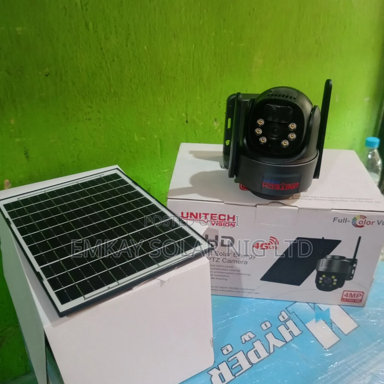 Solar CCTV Camera