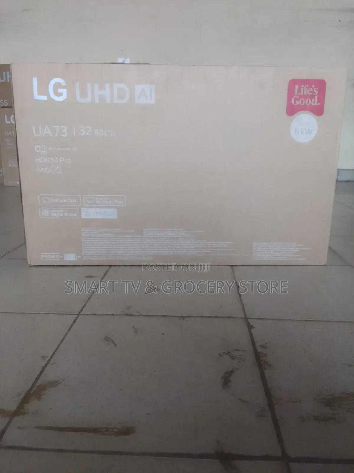 32 Inches LG WebOS Thinq UHD HDR With Full Smart TV Options