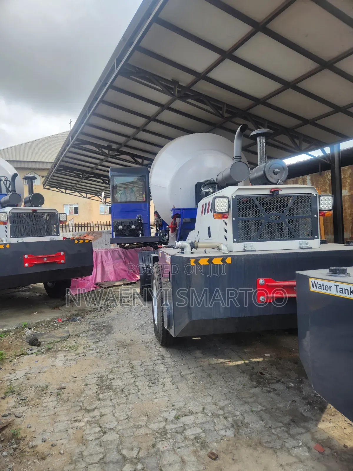 4cubic Mobile Self Load Concrete Mixer
