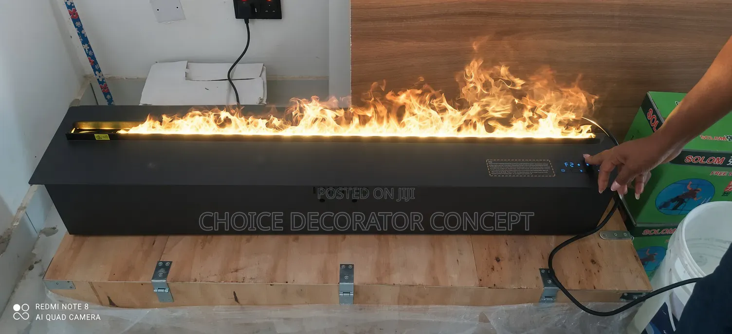 Modern Linear Fireplace
1.5 Meter