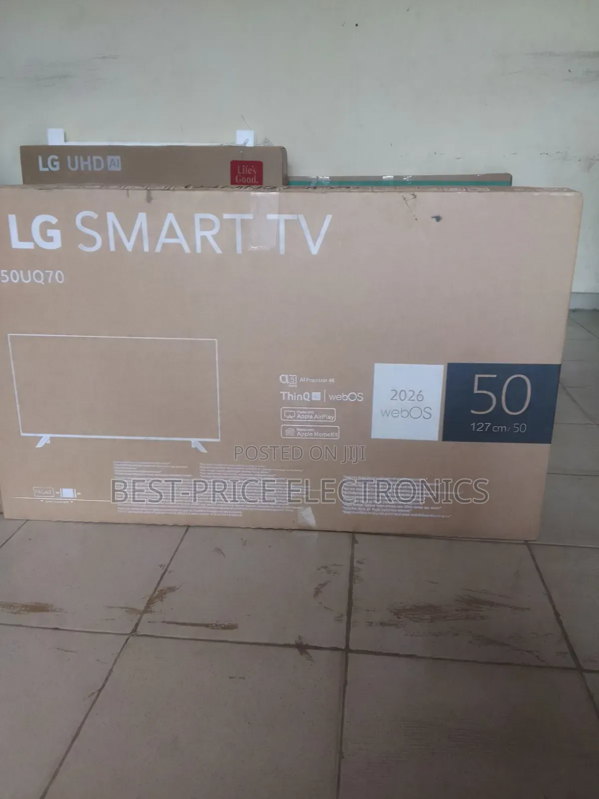 50 Inches LG WebOS Thinq UHD HDR Smart TV Options
