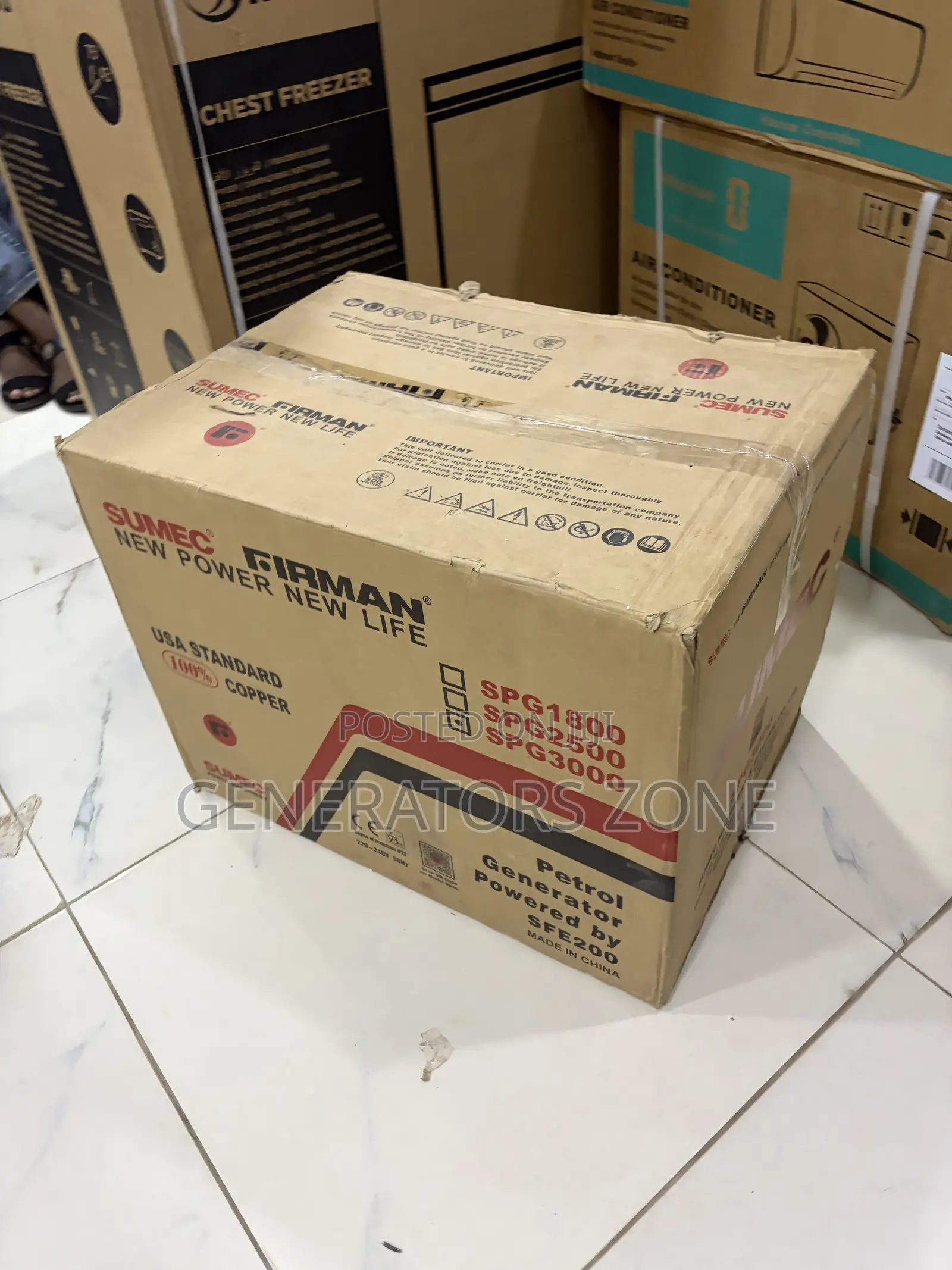 SUMEC Firman SPG 3000 4.5kva Business Backup Generator
