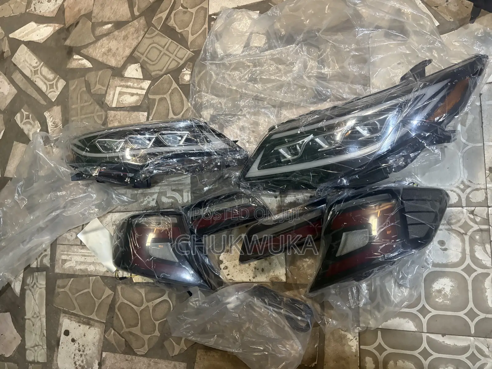 Complete Headlamp and Back Light Camry 2012 LED New Design