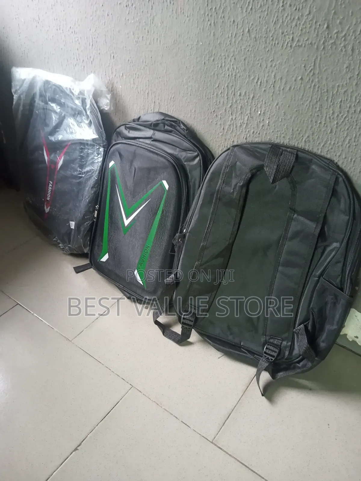 Fashion School Bag With Design in Different Colors