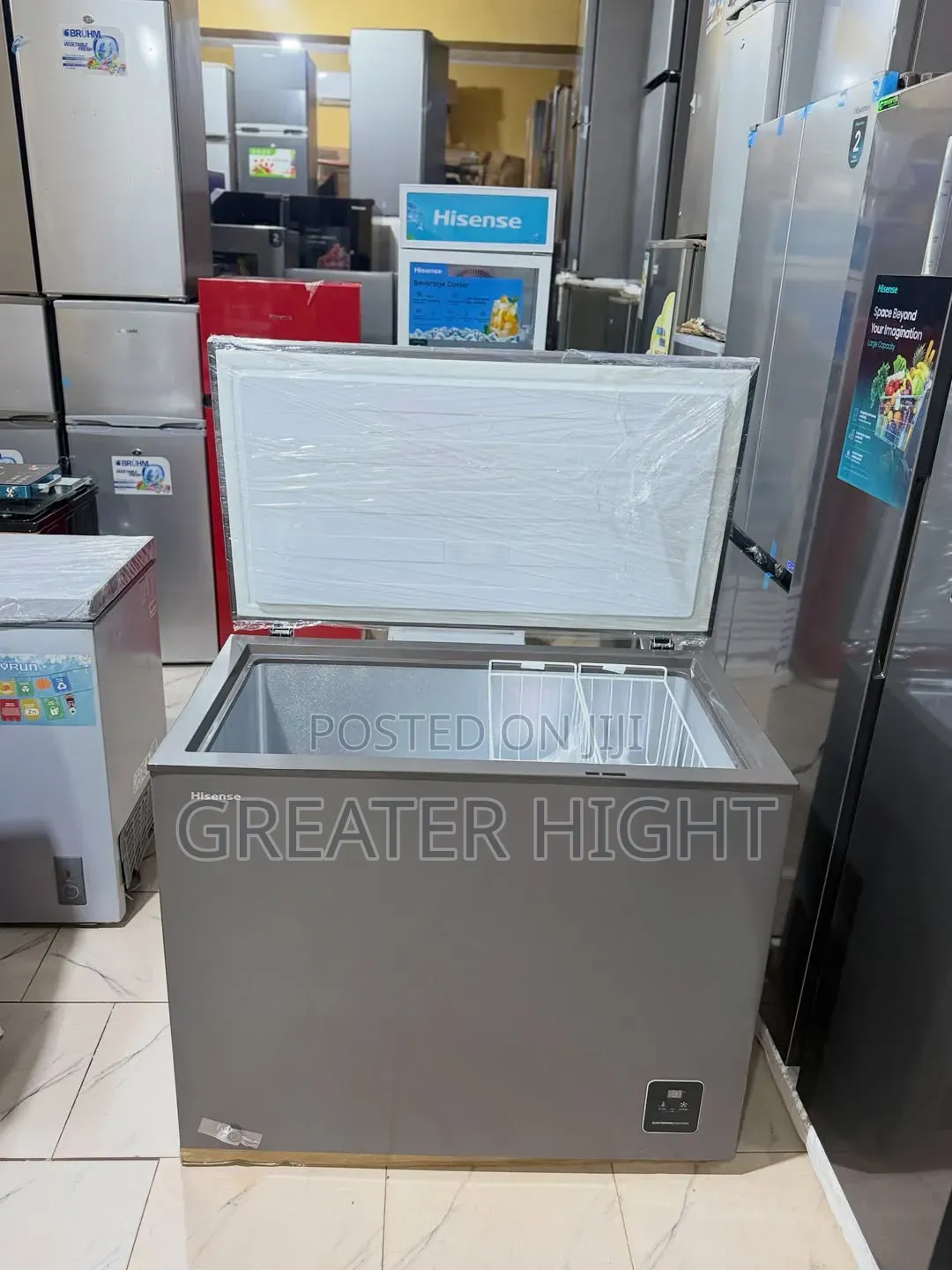 Hisense Inverter Chest Freezer
Gross Volume: 250l